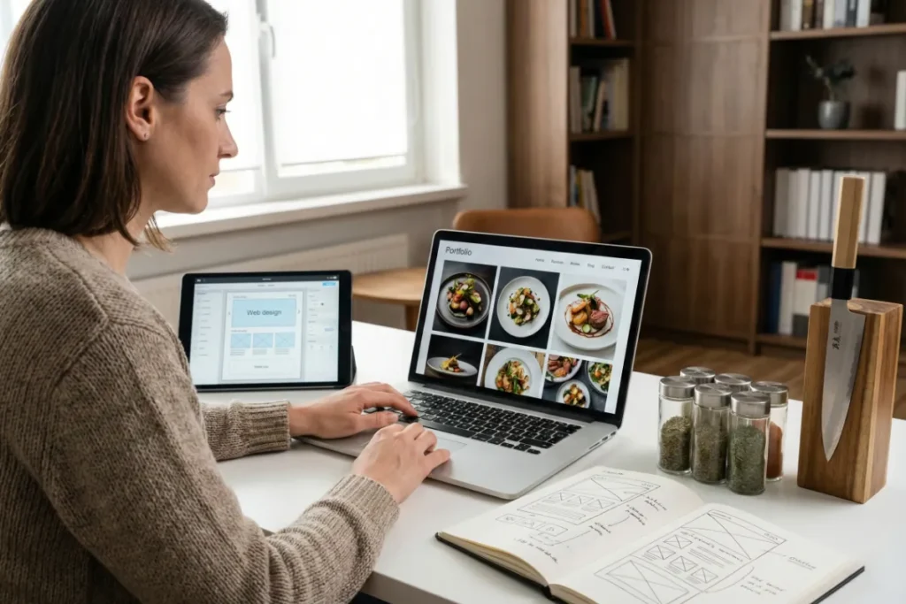 How Do You Transition From Chef to Web Designer?