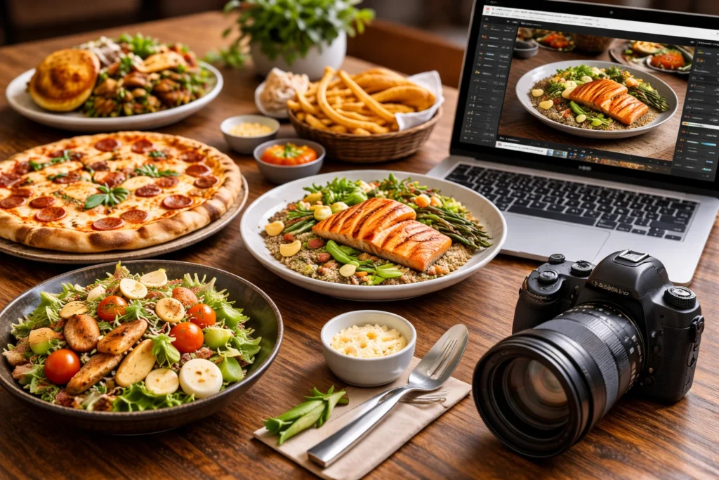 Image Compression Without Losing Food Photography Quality
